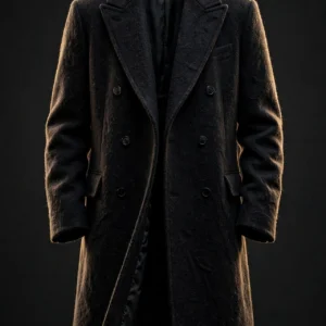Obsidian Wool Overcoat